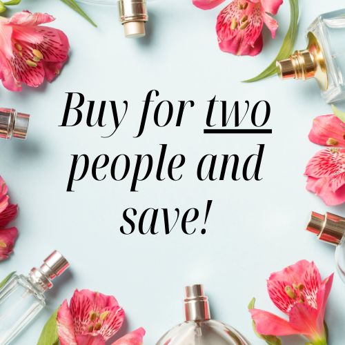 Buy for two people - get 12 or 16 fragrances - and save!